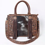 ADBG230 Tote Hand Tooled Genuine Western Leather Women Bag