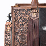 ADBG230 Tote Hand Tooled Genuine Western Leather Women Bag