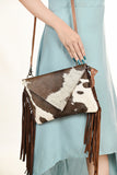 ADBG238BRW Envelope Genuine Western Leather Women Bag