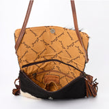 ADBG239BRW Envelope Genuine Western Leather Women Bag