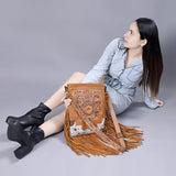 ADBG256 Messenger Genuine Western Leather Women Bag