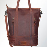 LC-ADBGS157ACGO Tote Genuine Western Leather Women Bag