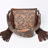 ADBG324 Messenger Genuine Western Leather Women Bag Sage