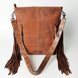 LC-ADBG316TRQBR Messenger Genuine Western Leather Women Bag Ellie