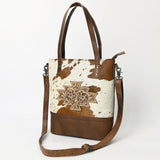 ADBG330BRWBR Tote Hair-On Genuine Western Leather Women Bag