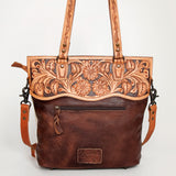 LC-ADBGS111BRW Crossbody Hair On Genuine Western Leather Women Bag