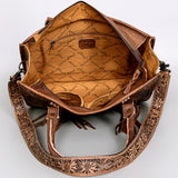 ADBG230 Tote Hand Tooled Genuine Western Leather Women Bag