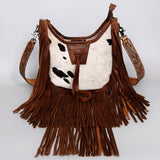 ADBG351 Hobo Hair On Genuine Western Leather Women Bag