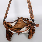 ADBG351 Hobo Hair On Genuine Western Leather Women Bag