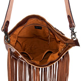 ADBG351 Hobo Hair On Genuine Western Leather Women Bag