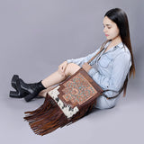 ADBG256 Messenger Genuine Western Leather Women Bag