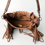 ADBG351 Hobo Hair On Genuine Western Leather Women Bag