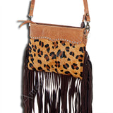 ADBG362 Crossbody Hair On Genuine Western Leather Women Bag