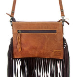 ADBG362 Crossbody Hair On Genuine Western Leather Women Bag