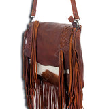 ADBG384BRWBR Messenger Genuine Western Leather Women Bag