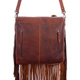 ADBG384BRWBR Messenger Genuine Western Leather Women Bag