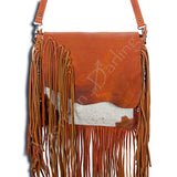 LC-ADBG385TAWBR Messenger Genuine Western Leather Women Bag