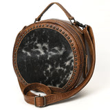 ADBG352 Canteen Hair On Genuine Western Leather Women Bag