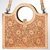 ADBG500 Tote Hand Tooled Genuine Western Leather Women Bag