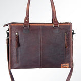 ADBGS118 Tote Hair-On Genuine Western Leather Women Bag Becca