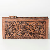 ADBG454 Wallet Hand Tooled Genuine Western Leather Women Bag