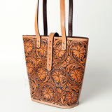 ADBG477 Tote Hand Tooled Genuine Western Leather Women Bag