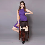 ADBGZ147 Messenger Hair On Genuine Western Leather Women Bag