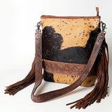 LC-ADBG316BRAC2 Messenger Genuine Western Leather Women Bag Ellie