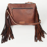 LC-ADBG109BRAC1FRNG Crossbody Genuine Western Leather Women Bag Annie