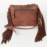 LC-ADBG109BRAC2FRNG Crossbody Genuine Western Leather Women Bag Annie