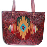 LC-ADBGH110 Tote Genuine Western Leather Women Bag