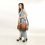 ADBGZ200 Tote Hair On Genuine Western Leather Women Bag