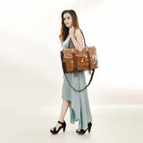 ADBGZ200 Tote Hair On Genuine Western Leather Women Bag