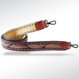 ADSTF108 Hand Tooled Genuine Leather Handle Strap