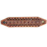 ADBRF110 Hand tooled Genuine Leather Bracelet women