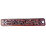 ADBRF118 Hand tooled Genuine Leather Bracelet women