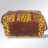 LC-ADBG254CHE Duffel Genuine Western Leather Women Bag Belle