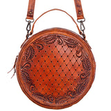 LC-ADBG498B Canteen Genuine Western Leather Women Bag