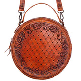 LC-ADBG498B Canteen Genuine Western Leather Women Bag