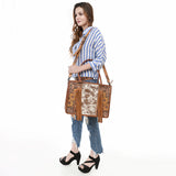 ADBG230 Tote Hand Tooled Genuine Western Leather Women Bag