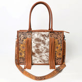 ADBG230 Tote Hand Tooled Genuine Western Leather Women Bag