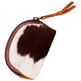 ADBG472 Coin Purse Hair On Genuine Western Leather Women Bag