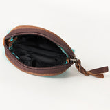 ADBG472 Coin Purse Hair On Genuine Western Leather Women Bag