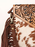 ADBGD112 Envelope Hair-On Genuine Western Leather Women Bag