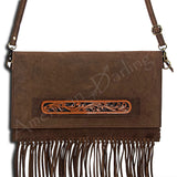 LC-ADBGD116 Envelope Genuine Western Leather Women Bag