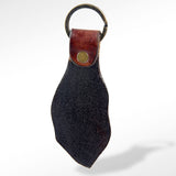 ADKR147 Hand Tooled Genuine Leather Keyring