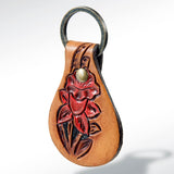 ADKR149 Hand Tooled Genuine Leather Keyring