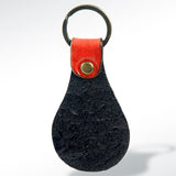 ADKR151 Hand Tooled Genuine Leather Keyring