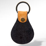 ADKR154 Hand Tooled Genuine Leather Keyring