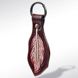 ADKR160 Hand Tooled Genuine Leather Keyring